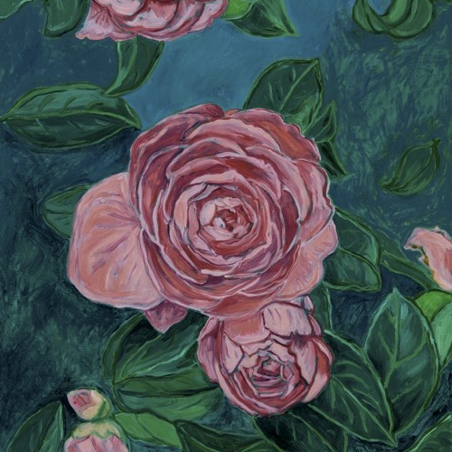Camellia (Virgo), 2021, oil on linen, 70 x 50cm