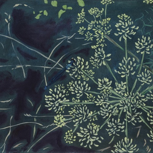 Beach Plants IV, 2021, oil on linen, 30 x 40cm