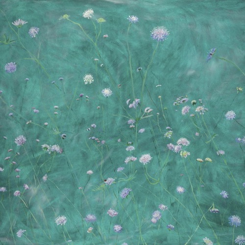 Cornflowers, 2021, oil on linen, 150 x 100cm 