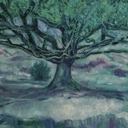 The Oak Tree, 2023, oil on linen, 640x40cm